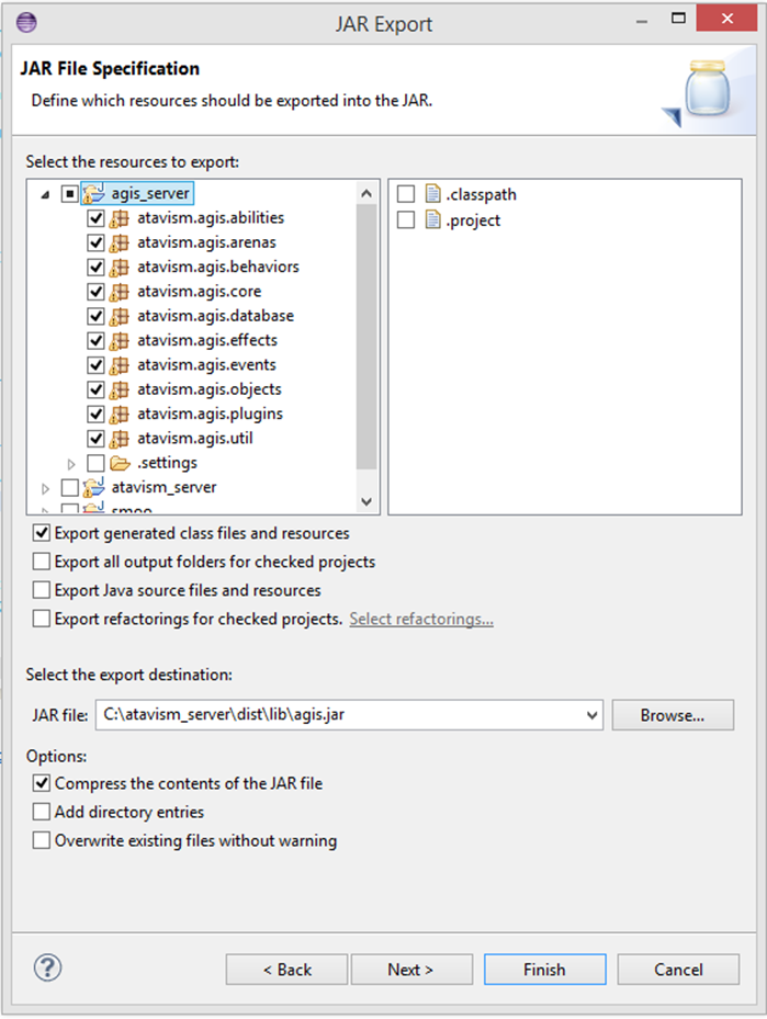 building and testing your agis | atavism wiki